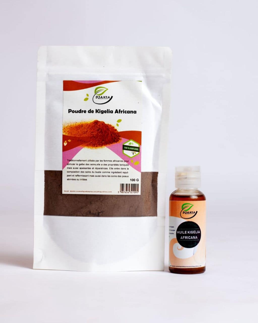 Pack Poudre de Kigelia Africana + Huile de Kigelia Africana