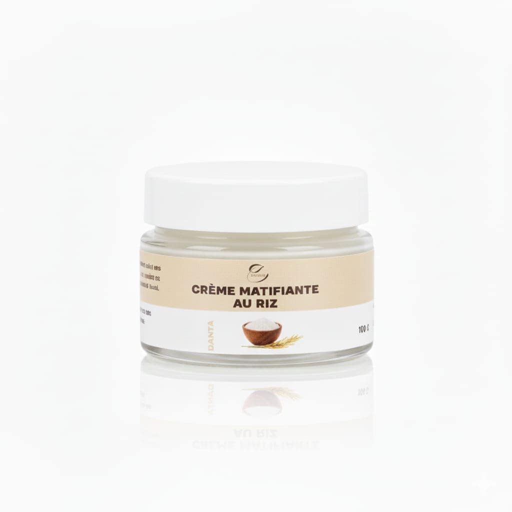 Crème matifiante au riz