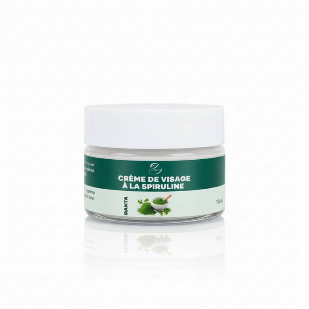 Crème visage à la spiruline
