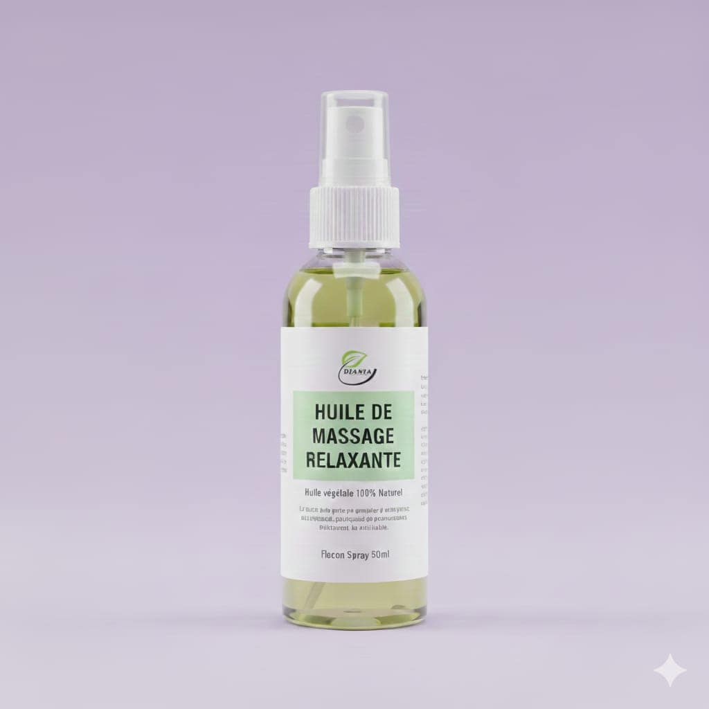 Huile de massage relaxant