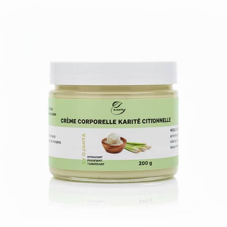 Crème corporelle karité citronnelle