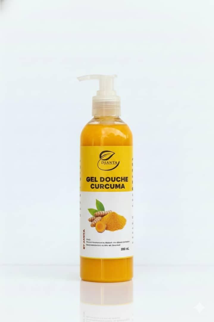 Gel douche curcuma