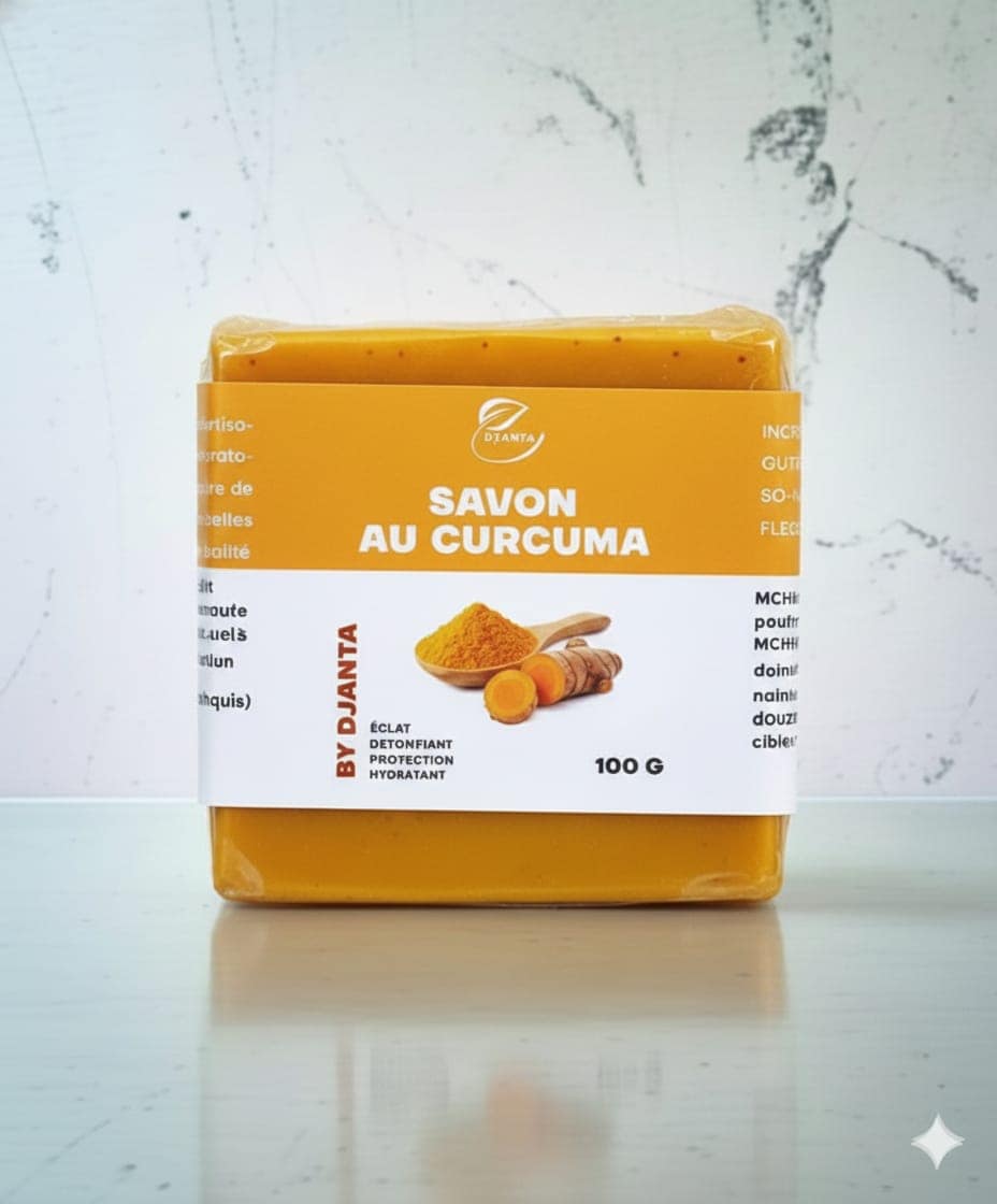 Savon au curcuma